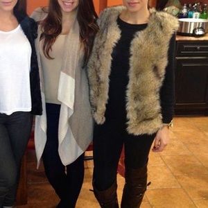 BB Dakota Faux Fur Vest